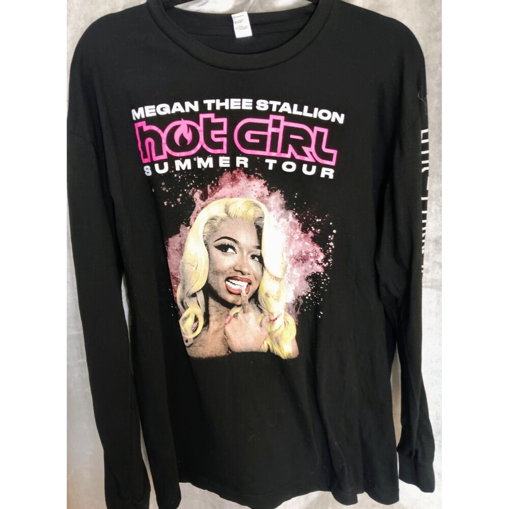 Megan Thee Stallion Hip-Hop  Hot Girl Summer Tour T-Shirt Size Large